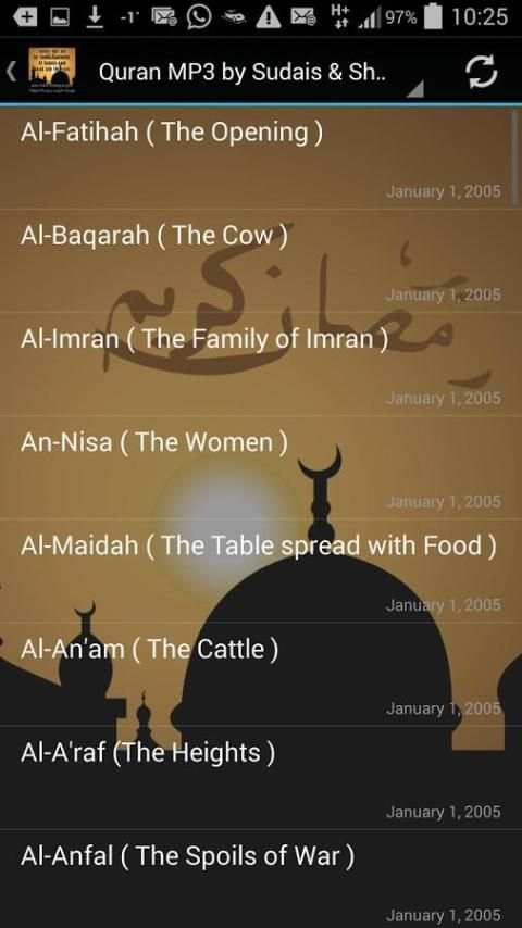 Quran MP3 Sudais & Shuraim screenshot 3