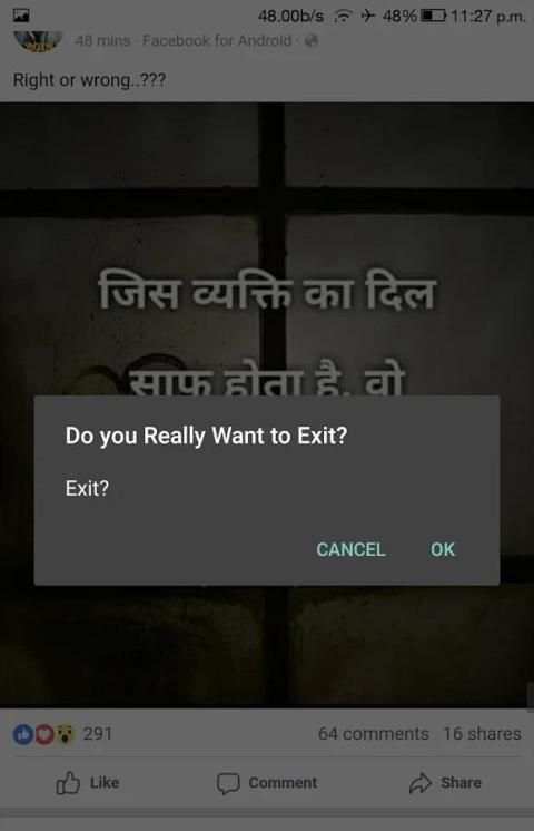 Facebook Extra Lite screenshot 1