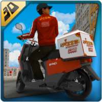 Pizza 3D boy pengendara