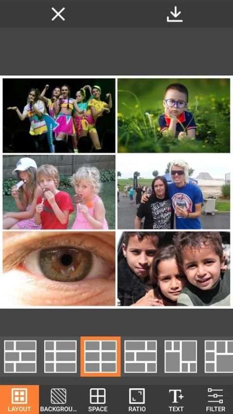Collage Para Fotos - Editor de Fotos Gratis скриншот 1