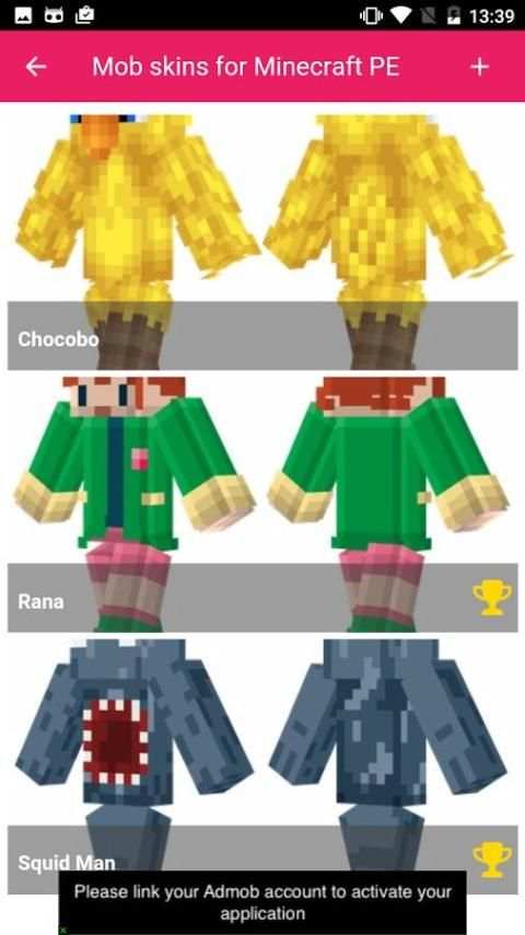 Mob skins for Minecraft PE screenshot 1