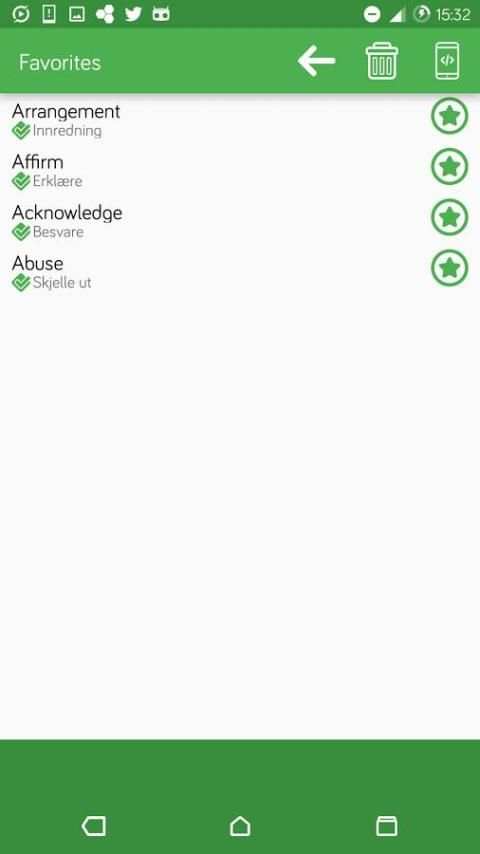 English - Norwegian OFFLINE Dictionary screenshot 1