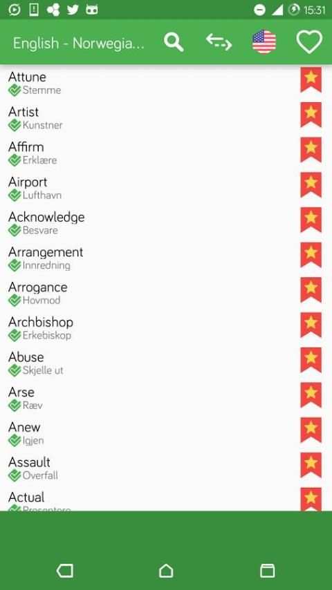 English - Norwegian OFFLINE Dictionary screenshot 3