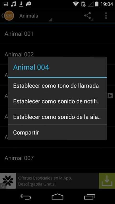 Toques para WhatsApp screenshot 3