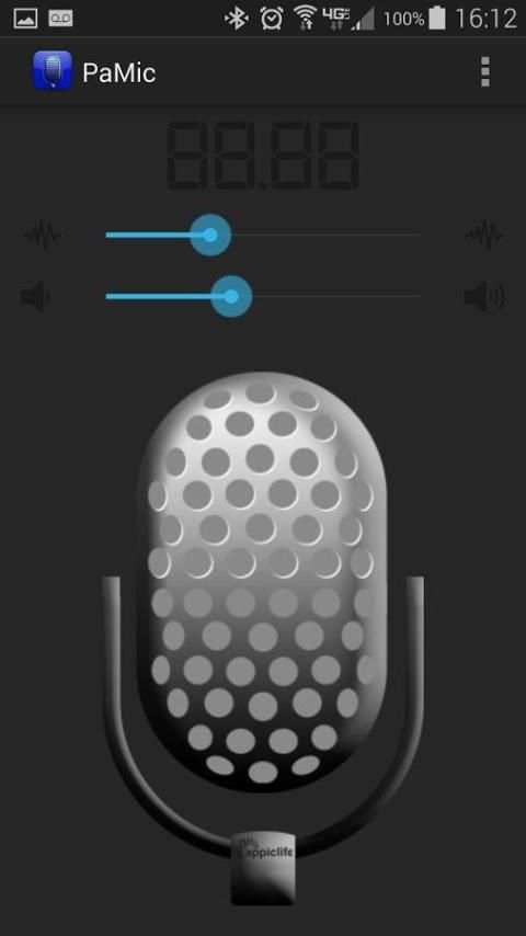 PaMic - Bluetooth PA system screenshot 3
