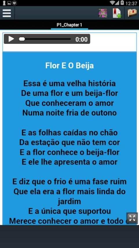 Uma coleção de músicas e letras de músicas Brasil скриншот 1