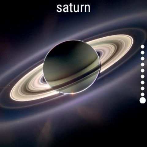 Solar System for Android Wear скриншот 4