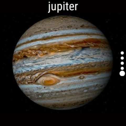 Solar System for Android Wear скриншот 6