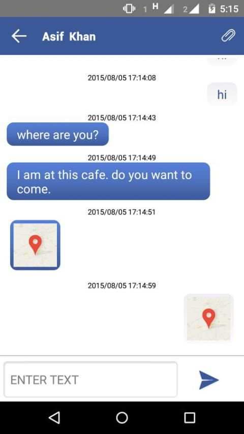 Hajj Messenger screenshot 1