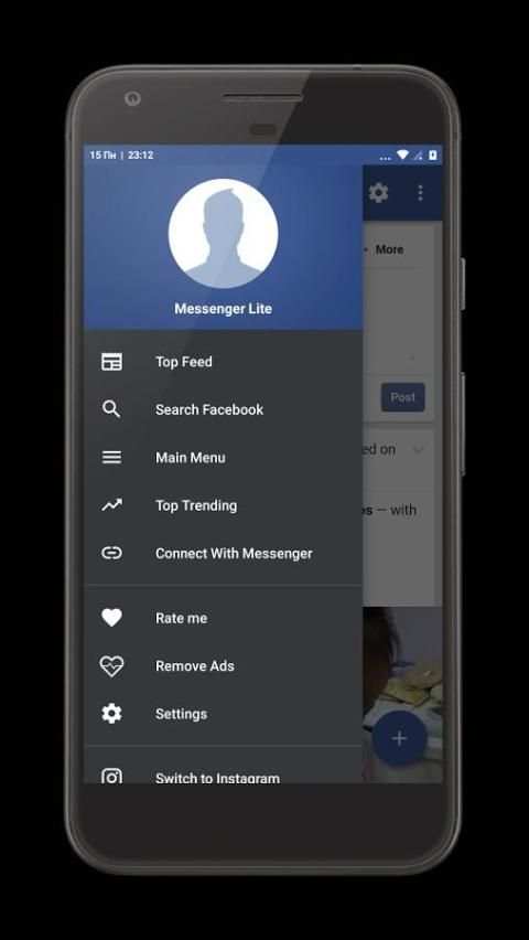 Fast Messenger-Lite Messenger screenshot 4