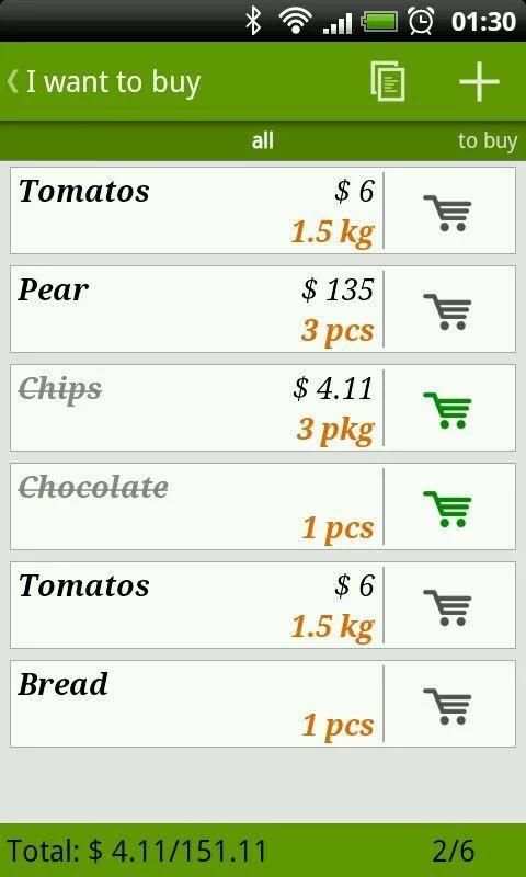 SimpleBuy - shopping list screenshot 6