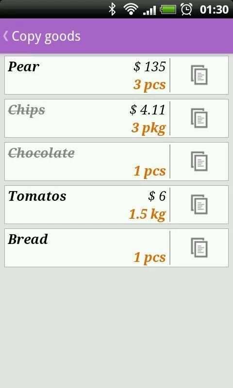 SimpleBuy - shopping list screenshot 3