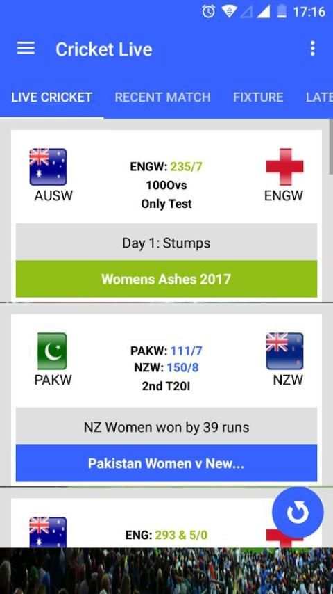 CricDust for CricBuzz -Live Cricket Score 4 تصوير الشاشة