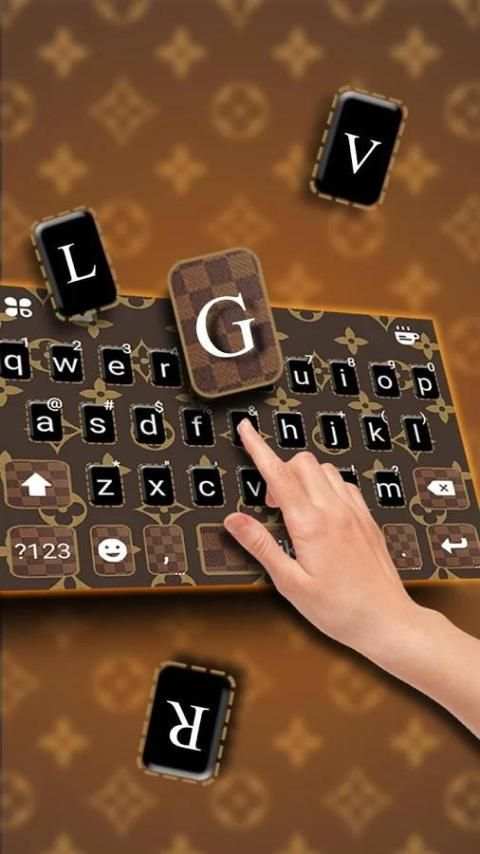 Louis Bag Style Keyboard Theme - Classic, Luxury 3 تصوير الشاشة