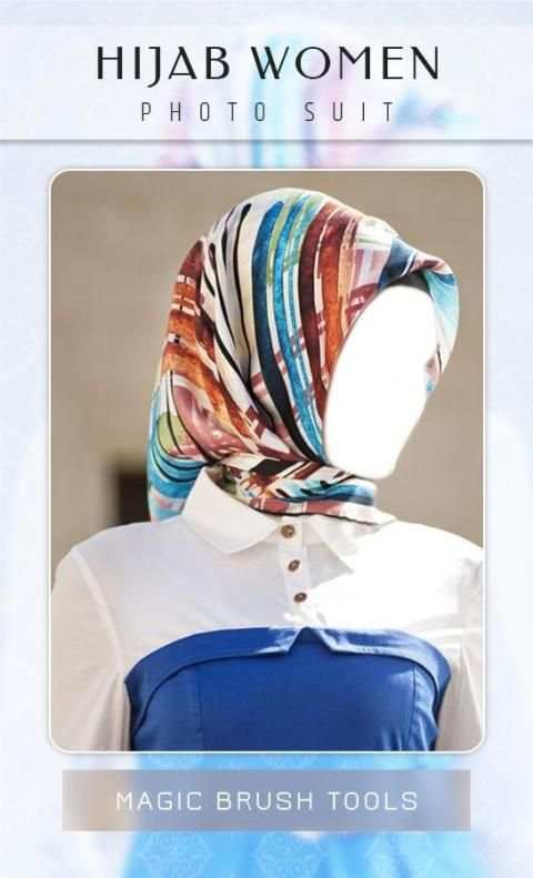 Hijab Women Photo Suit screenshot 3