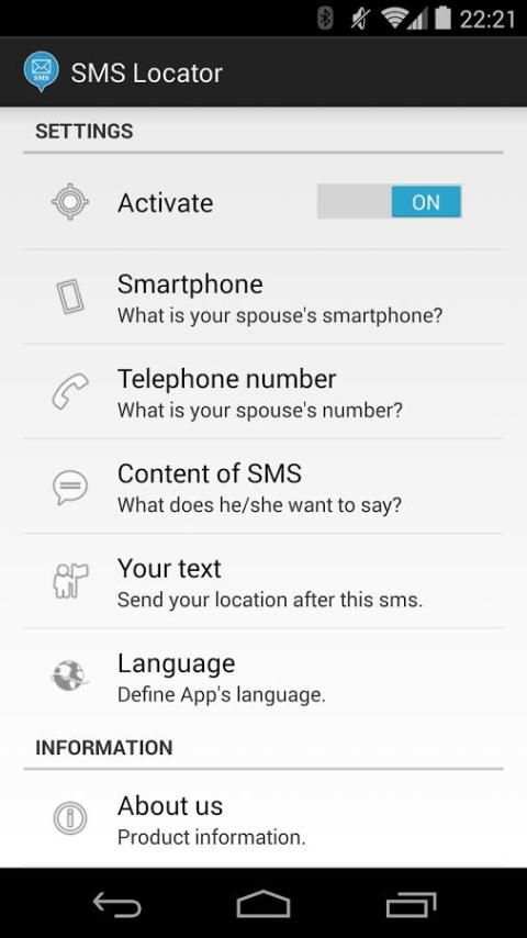 SMS Locator screenshot 3
