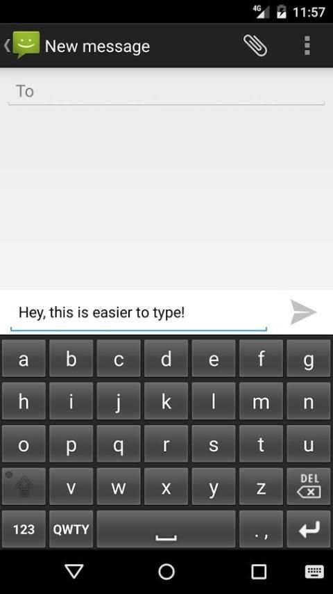 Simple Large Button Keyboard скриншот 3