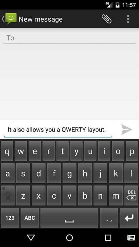 Simple Large Button Keyboard screenshot 2