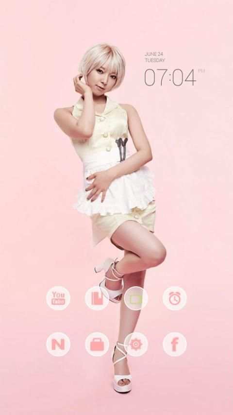AOA LINE Launcher Theme 2 تصوير الشاشة