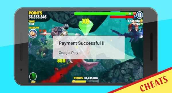Cheat Hungry Shark Evolution screenshot 1