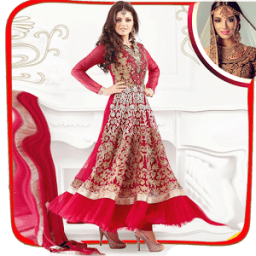 Anarkali Dress Photo Suit أيقونة