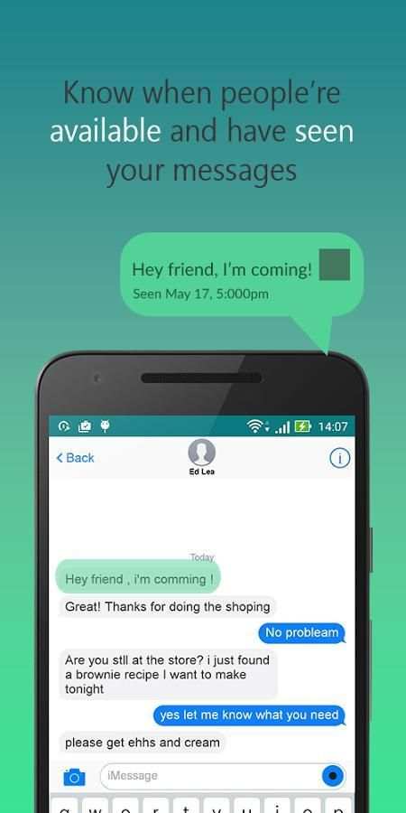 Emoji Messenger: SMS, MMS App screenshot 4