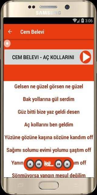 Cem Belevi - Aç Kollarını screenshot 2