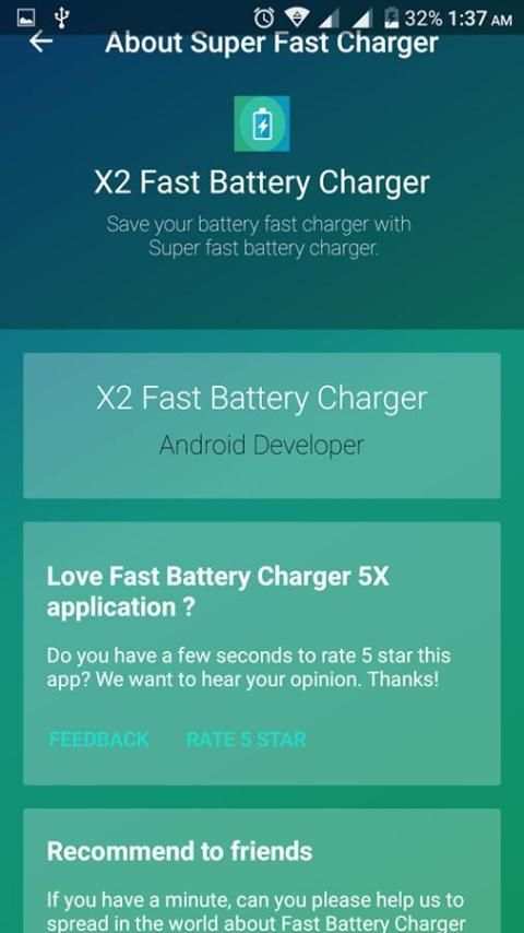 X2 Fast Battery Charger screenshot 3