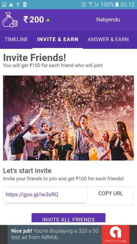 Pure Cash - Play, Invite, Watch Video and Earn screenshot 2