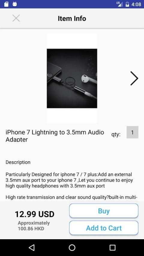 Mobile Cell Phone Accessories screenshot 1