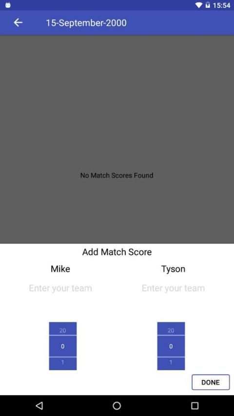 Fifa Score Recorder скриншот 2