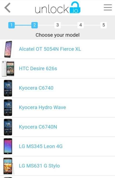 Device SIM Unlock phone screenshot 1