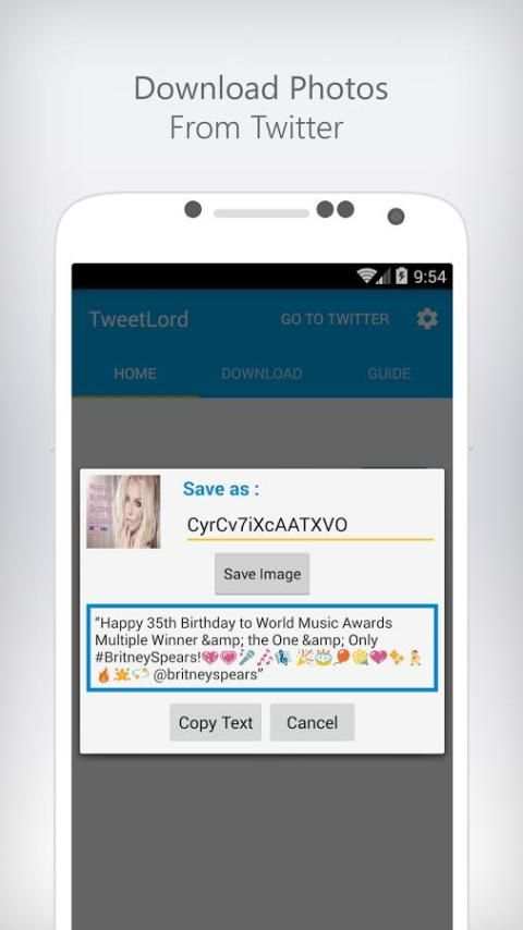 TweetLord скриншот 3