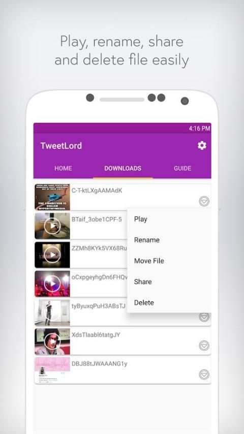 TweetLord 1 تصوير الشاشة