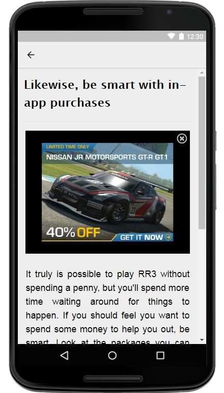 Guide Real Racing 3 2 تصوير الشاشة