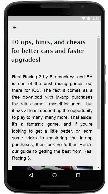 Guide Real Racing 3 1 تصوير الشاشة
