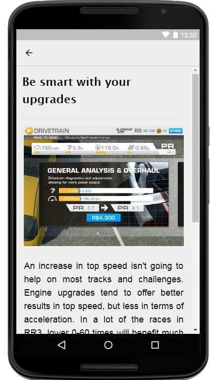 Guide Real Racing 3 3 تصوير الشاشة