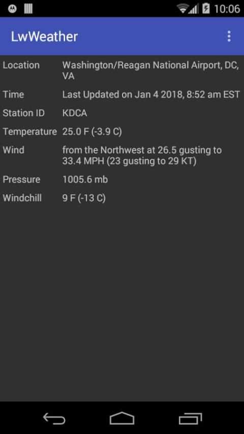 LwWeather screenshot 2