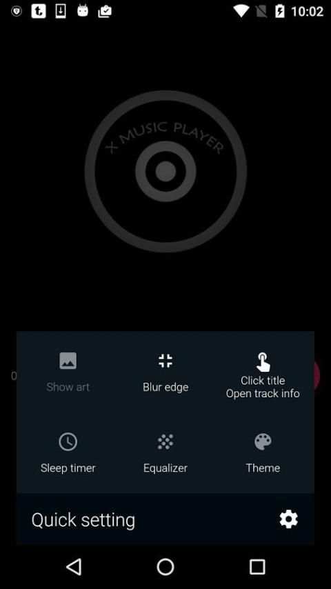 Onemp Music Player स्क्रीनशॉट 4