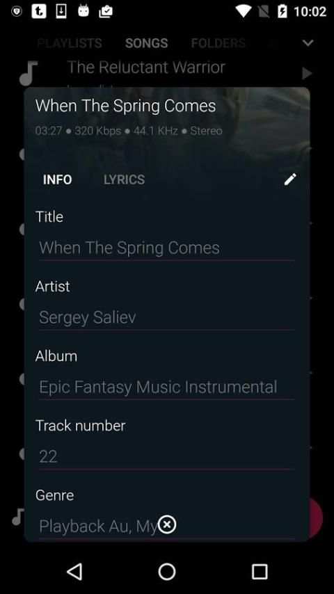 Onemp Music Player скриншот 6
