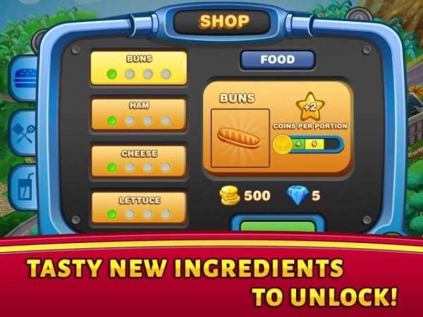 Food Court Burger: Shop Game 2 скриншот 1