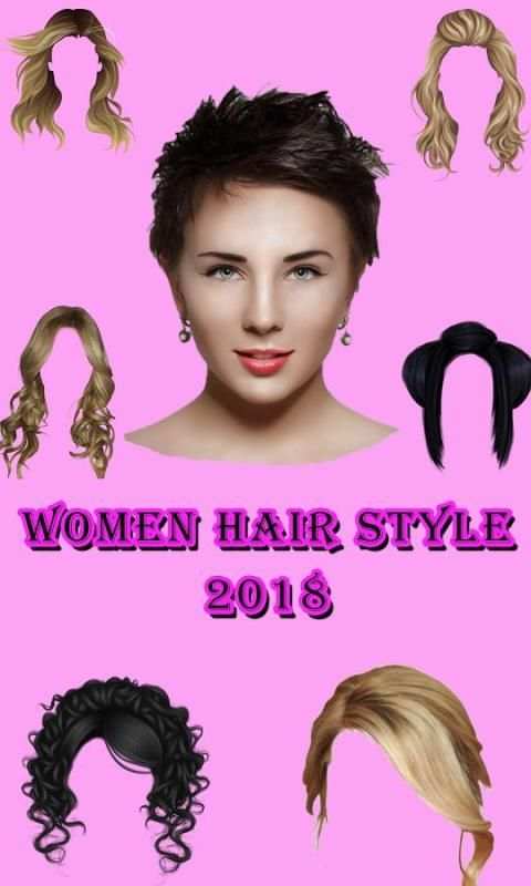 Pretty Girl Hairstyle Photo Editor-Hair Trend 2018 screenshot 5