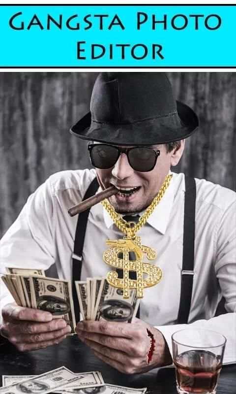 Gangsta Photo Editor 4 تصوير الشاشة