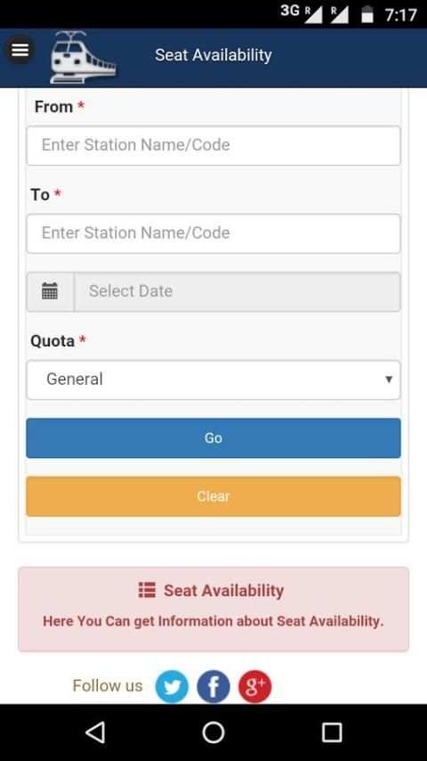Indian Rail Train Info - Live Train Status, PNR स्क्रीनशॉट 3