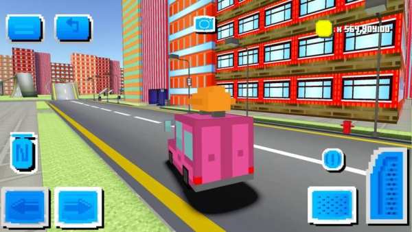 Blocky Car Driving screenshot 6