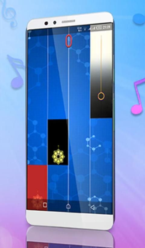 Blue Piano Tiles 2018 скриншот 5