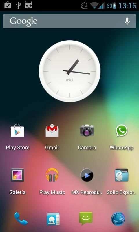 Small Icons Apex Theme скриншот 2