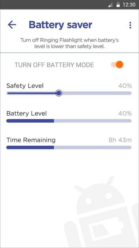 Ringing Flashlight screenshot 1