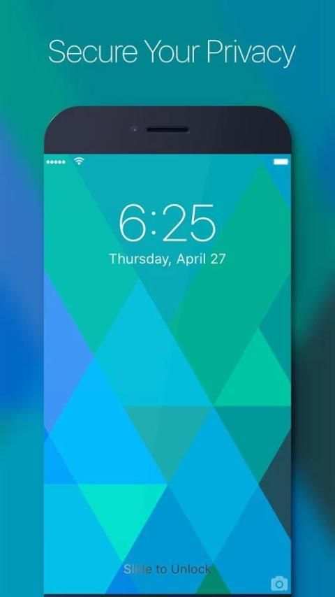 Launcher for iPhone 8 screenshot 1