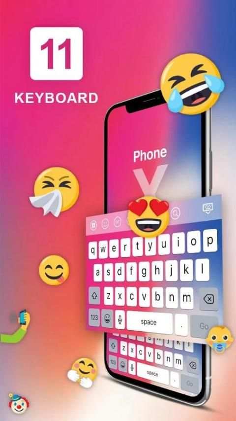 Keyboard for Phone X screenshot 1